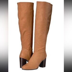 Circus By Sam Edelman Sibley Tall Boots. Caramel. Sz:  US 6 1/2 M  NEW WITH BOX.